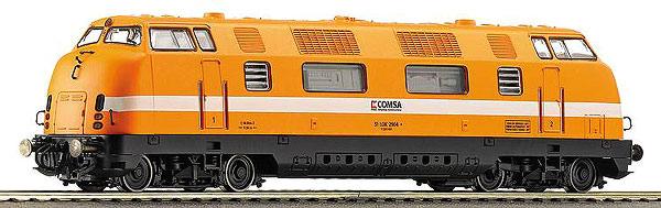 Diesel locomotive class 2904 of railroad construction company COMSA<br /><a href='images/pictures/Roco/63977.jpg' target='_blank'>Full size image</a>